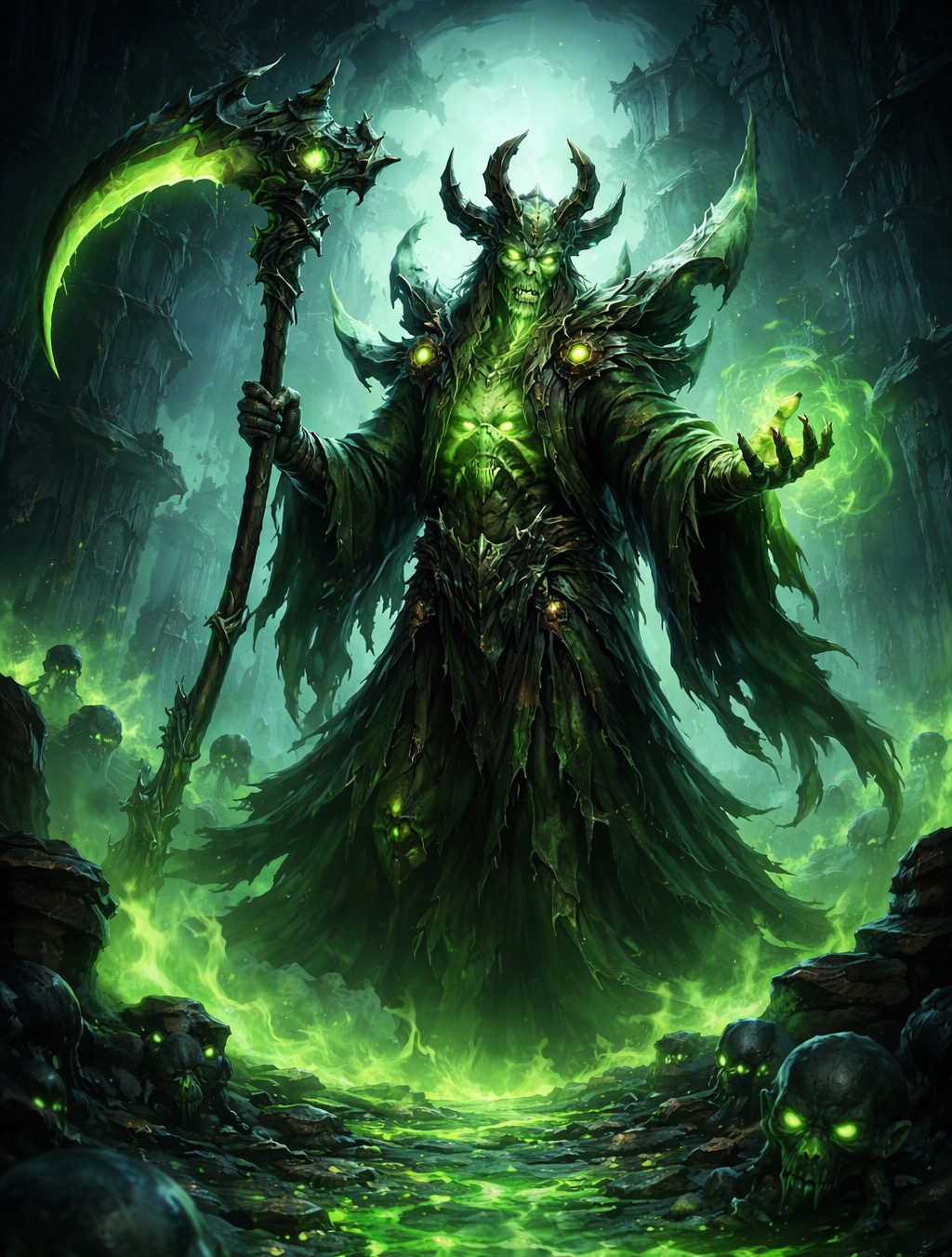 Некро-Властелин: уникальный босс Boss Survival Adventure